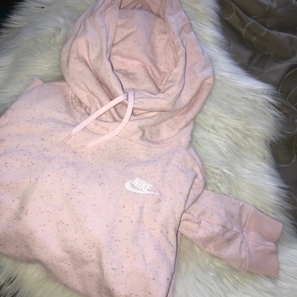 Nike mock neck hoodie